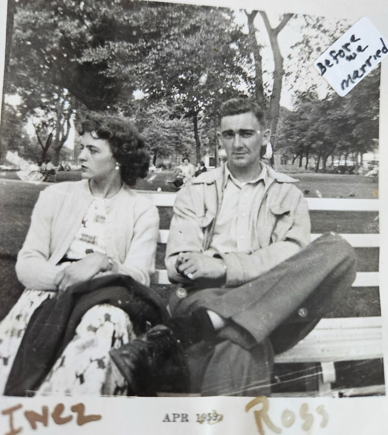 Inez and Ross, 1953